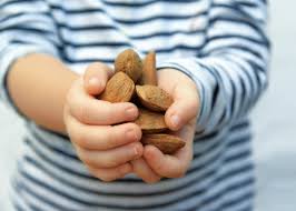 القيمة الغذائية في اللوز للاطفال