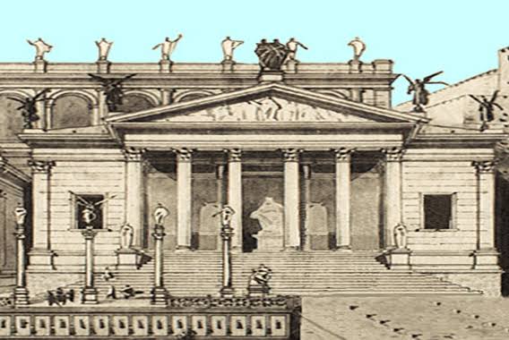 المساكن الرومانية