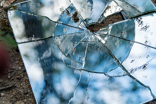 تحطيم المرايا في الحلم