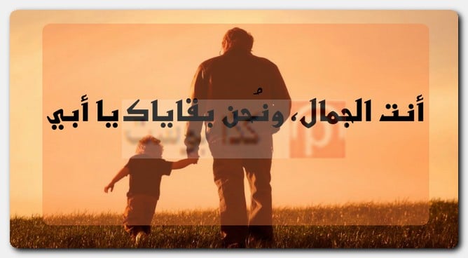 أجمل ما قيل عن الأب حالات واتس أب أجمل ما قيل عن الأب حالات واتس أب