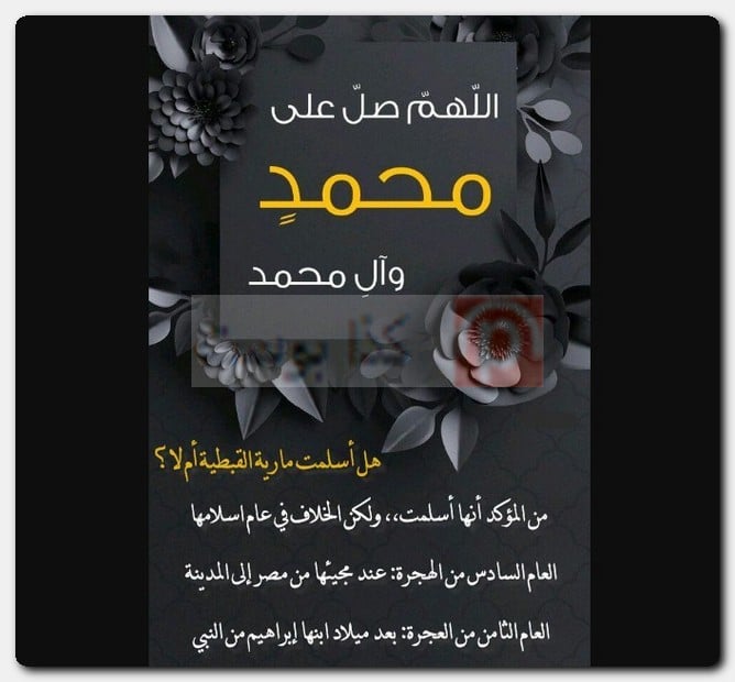 هل أسلمت مارية القبطية أم لا؟ عدد زوجات الرسول صحيح البخاري