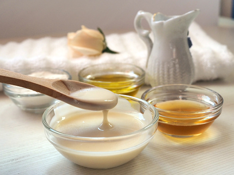 وصفة العسل وزيت الزيتون